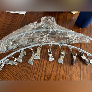 Metal Clip Hangers Set of 2